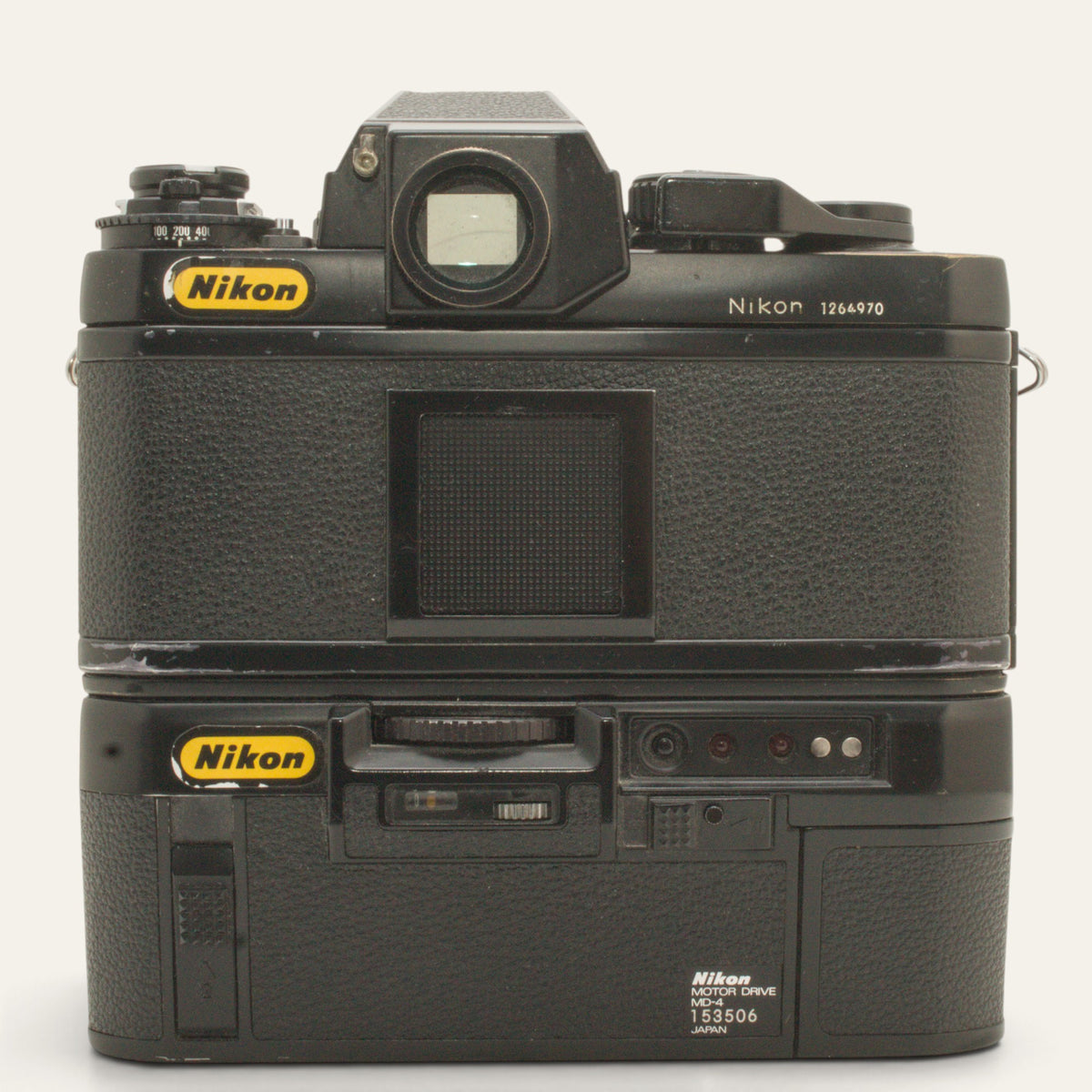 Nikon F3 with MD-4 Motor Drive & Nikkor 50mm f/1.8 AI Lens