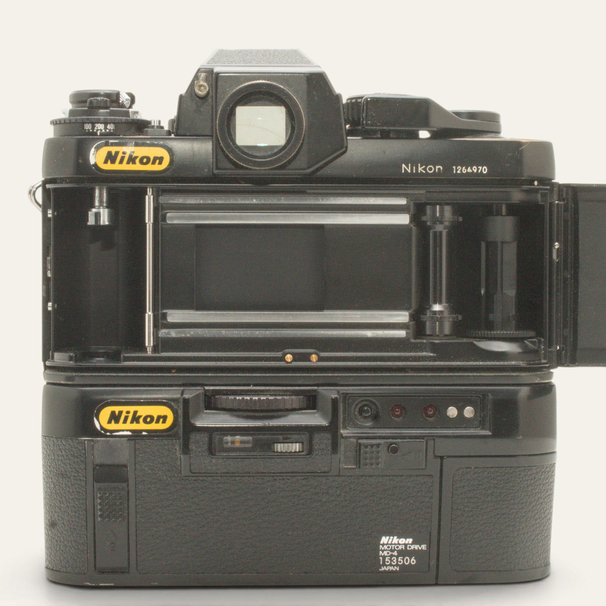 Nikon F3 with MD-4 Motor Drive & Nikkor 50mm f/1.8 AI Lens