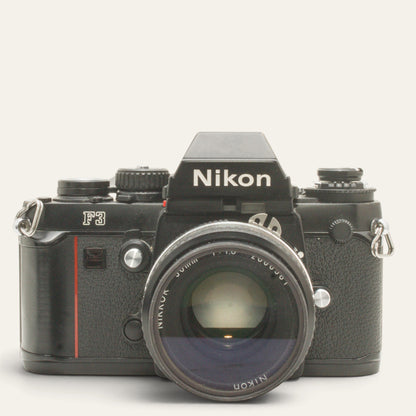 Nikon F3 with MD-4 Motor Drive & Nikkor 50mm f/1.8 AI Lens