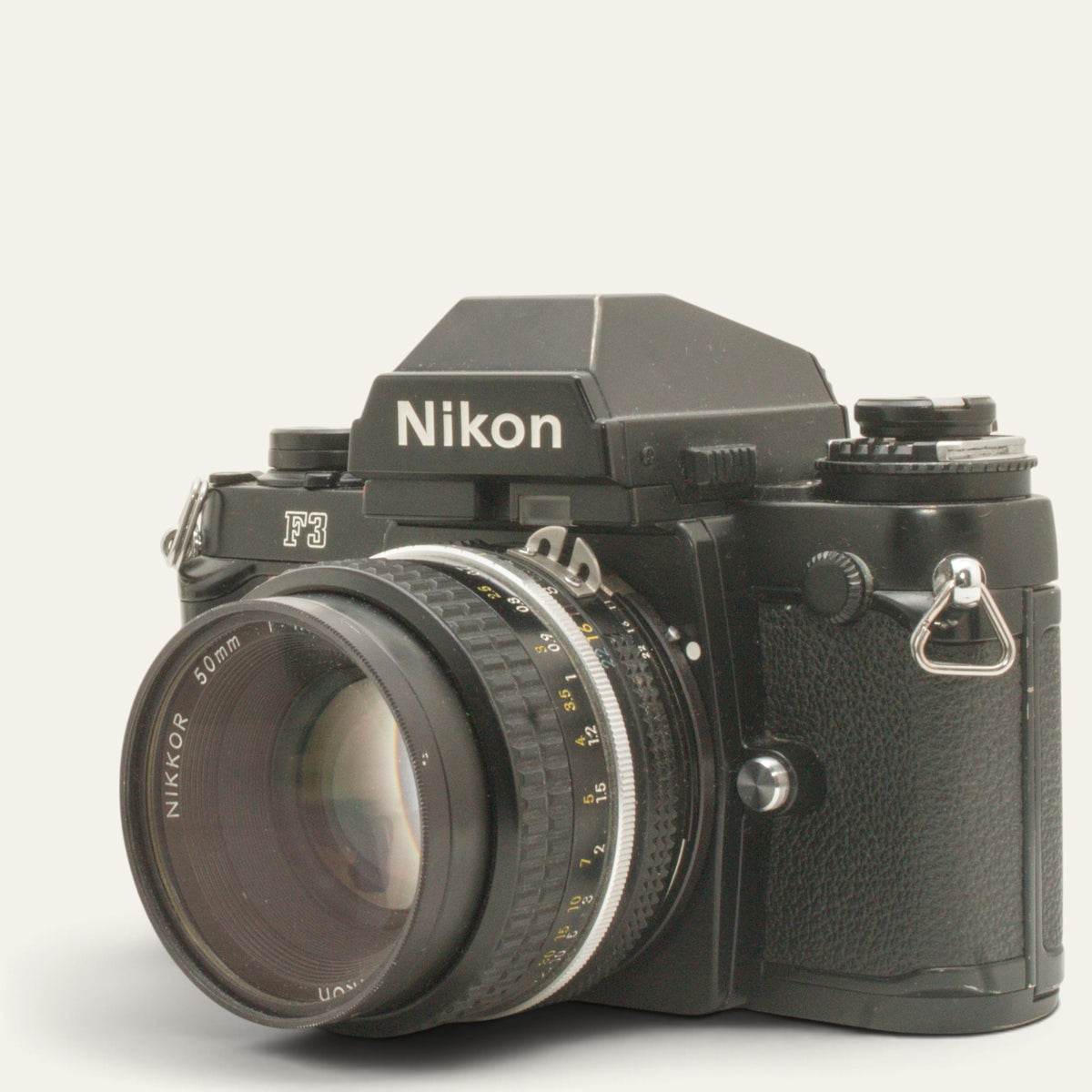 Nikon F3 with MD-4 Motor Drive & Nikkor 50mm f/1.8 AI Lens