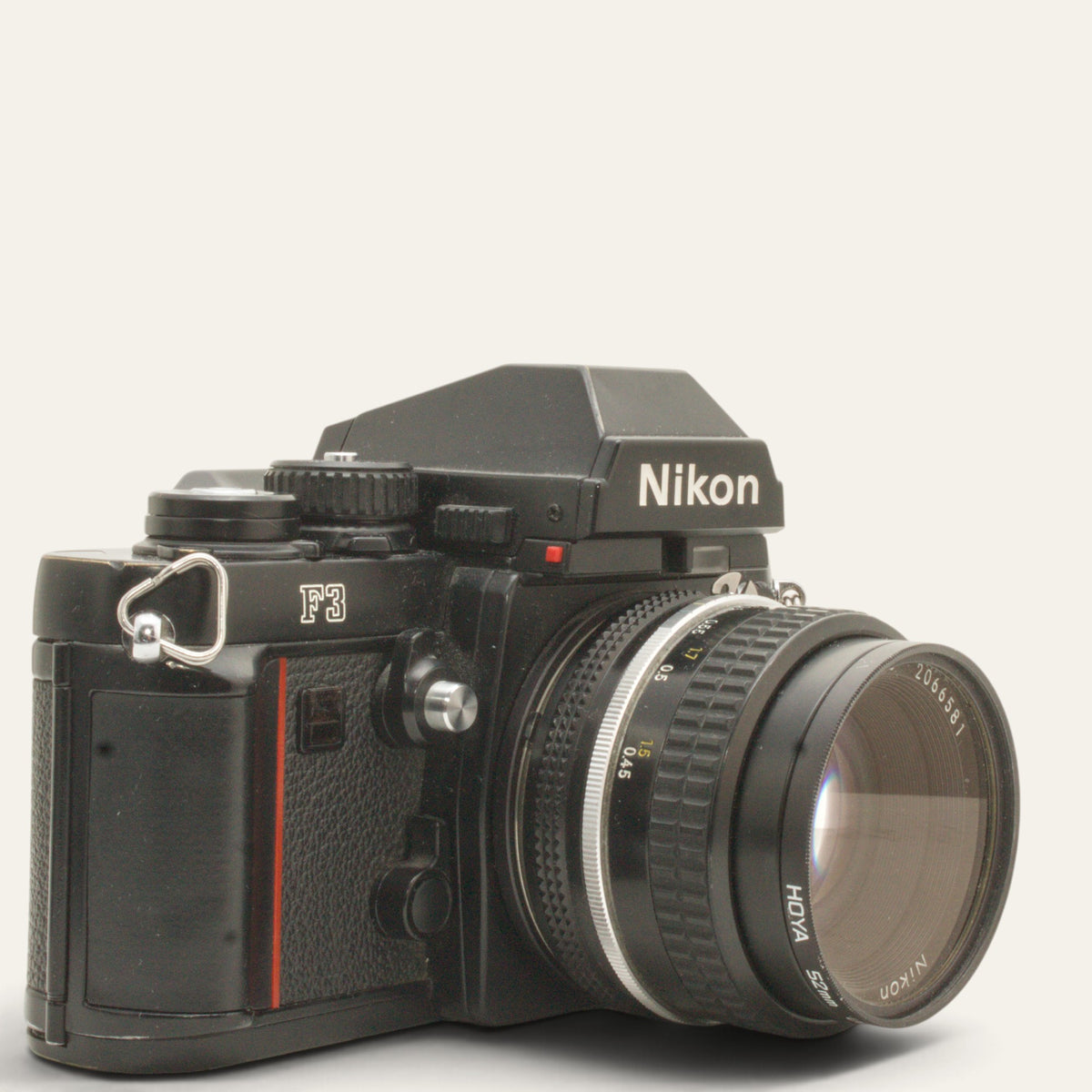 Nikon F3 with MD-4 Motor Drive & Nikkor 50mm f/1.8 AI Lens