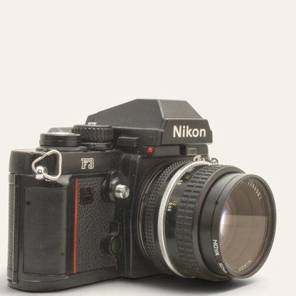 Nikon F3 with MD-4 Motor Drive & Nikkor 50mm f/1.8 AI Lens