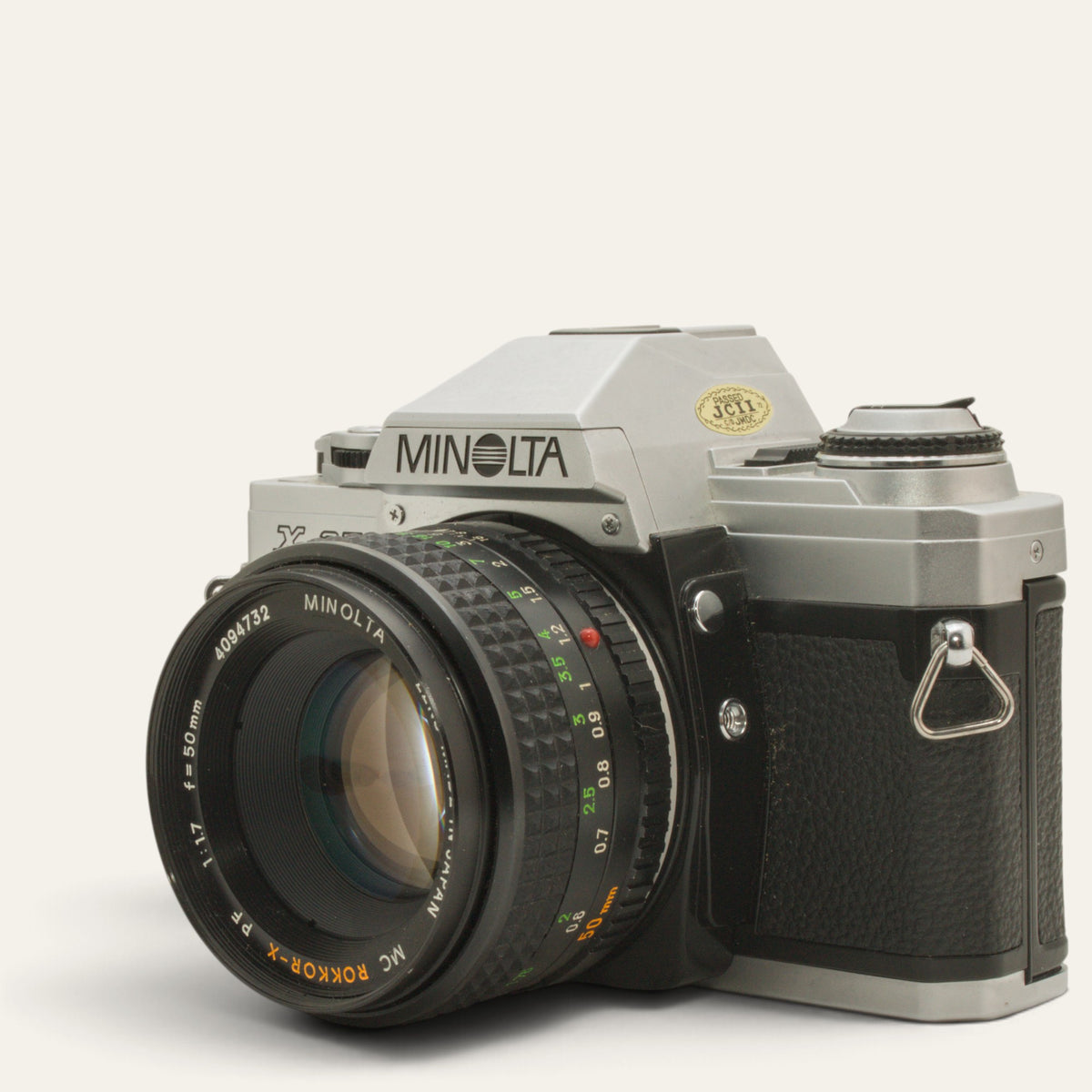 Minolta X-370 with MC Rokkor-X 50mm f/1.7 Lens