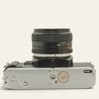Minolta X-370 with MC Rokkor-X 50mm f/1.7 Lens