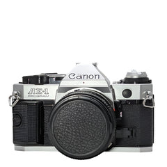 Canon AE-1 Program 35mm film Camera w/ New FD 50/1.8 lens, AE-1P