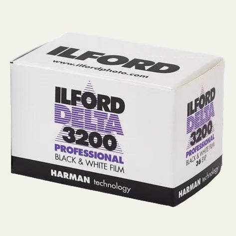 Ilford Delta 3200 35mm black and white film
