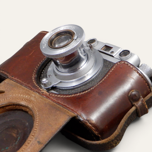 FED-1d Soviet Rangefinder Camera with FED 50mm f/3.5 Collapsible Lens