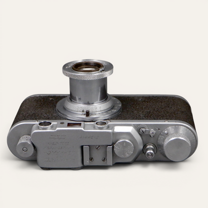 FED-1d Soviet Rangefinder Camera with FED 50mm f/3.5 Collapsible Lens