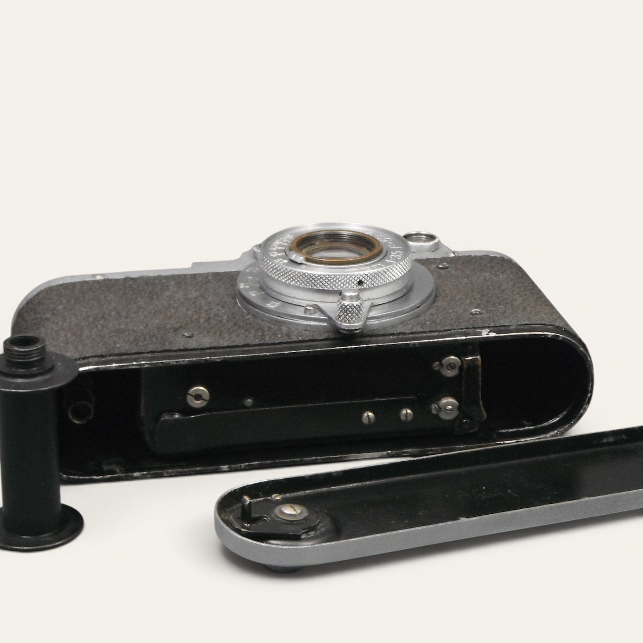FED-1d Soviet Rangefinder Camera with FED 50mm f/3.5 Collapsible Lens