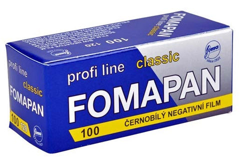 Fomapan Classic 100 asa - 120 film black and white film