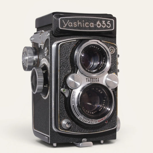 Yashica 635 TLR Medium Format Film Camera with 35mm Conversion Kit