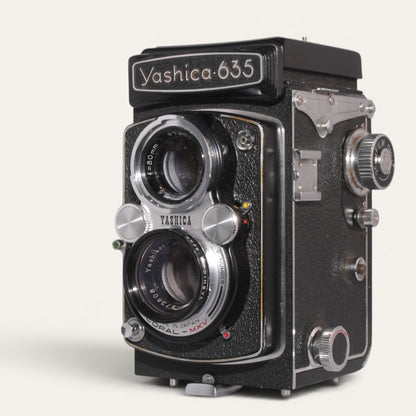 Yashica 635 TLR Medium Format Film Camera with 35mm Conversion Kit