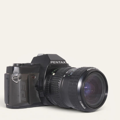 Pentax P3n 35mm SLR Film Camera with Pentax-A 28–70mm f/3.5–4.5 Macro Lens