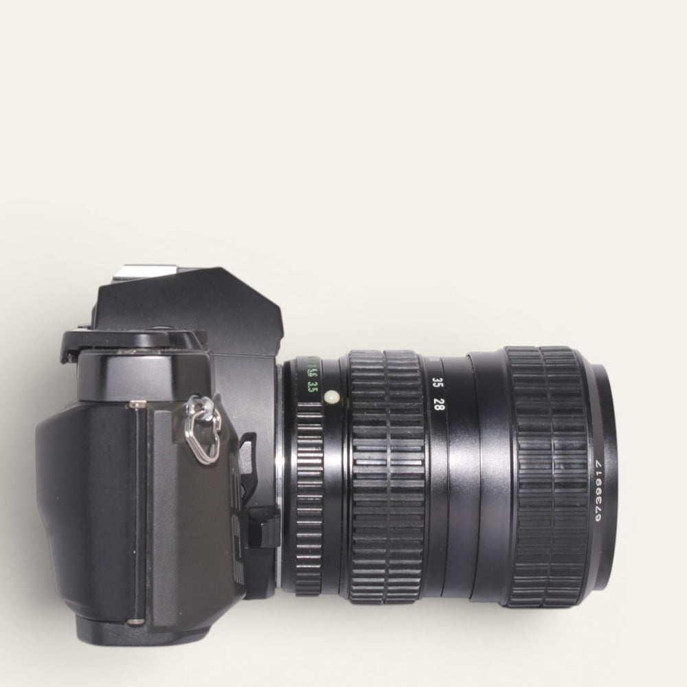 Pentax P3n 35mm SLR Film Camera with Pentax-A 28–70mm f/3.5–4.5 Macro Lens