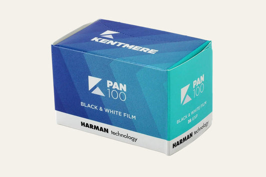 Kentmere Pan 100 black and white film 135