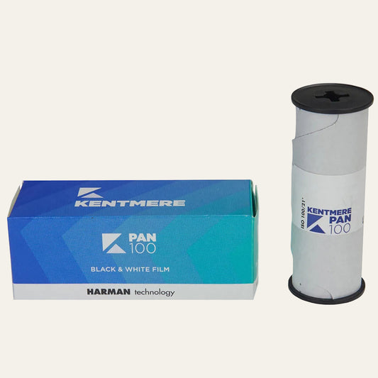Kentmere Pan 100 black and white film 120