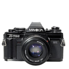 Minolta X-700 35mm Film Camera 50mm f/1.7 Lens - near mint