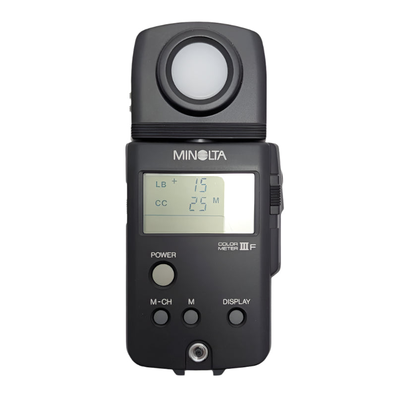 Minolta Color Meter III F (Color temperature Meter) – Camera