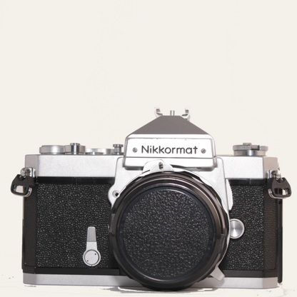 Nikkormat FTN 35mm SLR Film Camera with Nikkor 50mm f/2 Lens