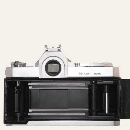 Nikkormat FTN 35mm SLR Film Camera with Nikkor 50mm f/2 Lens
