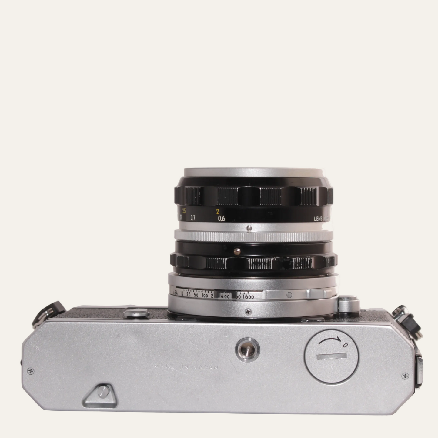 Nikkormat FTN 35mm SLR Film Camera with Nikkor 50mm f/2 Lens
