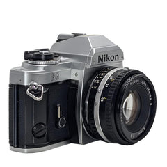 Nikon FG Film camera w/ Nikkor 50mm f1.8 Series E Lens