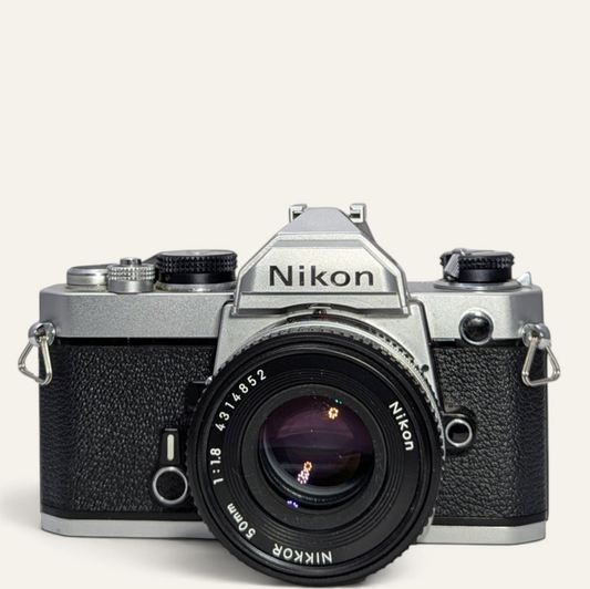 Nikon FM with Nikkor 50mm f/1.8 Lens