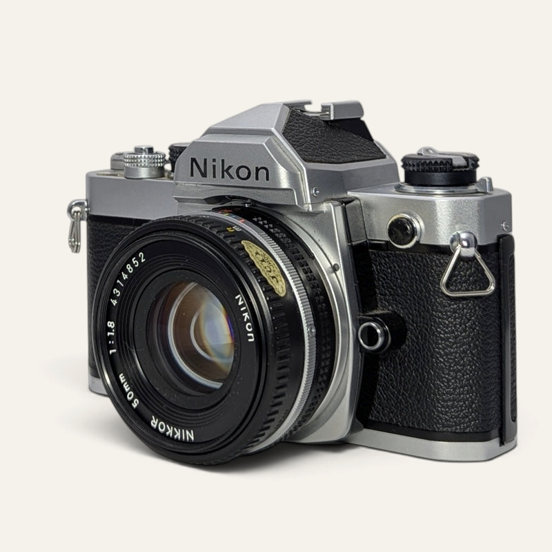 Nikon FM with Nikkor 50mm f/1.8 Lens