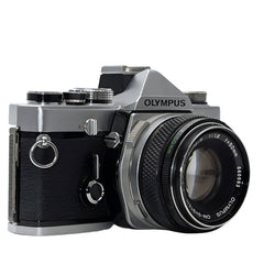 Olympus OM-1 Film Camera body w/ Zuiko 50mm 1.8 Lens