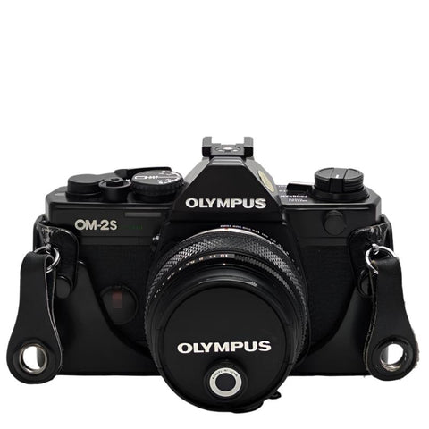 Olympus OM-2S Film Camera body w/ Zuiko 50mm f1.4 Auto-S Lens - Mint