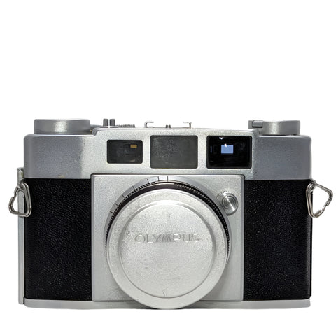 Olympus Wide-S 35mm Rangefinder film camera w/ H.Zuiko-W 3.5cm (35mm) f2 fixed lens (Rare)