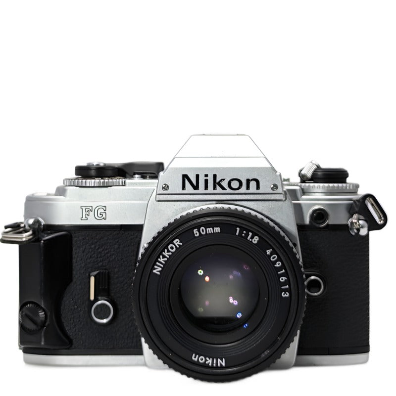 Nikon FG Film camera w/ Nikkor 50mm f1.8 Lens – Camera Trading Company