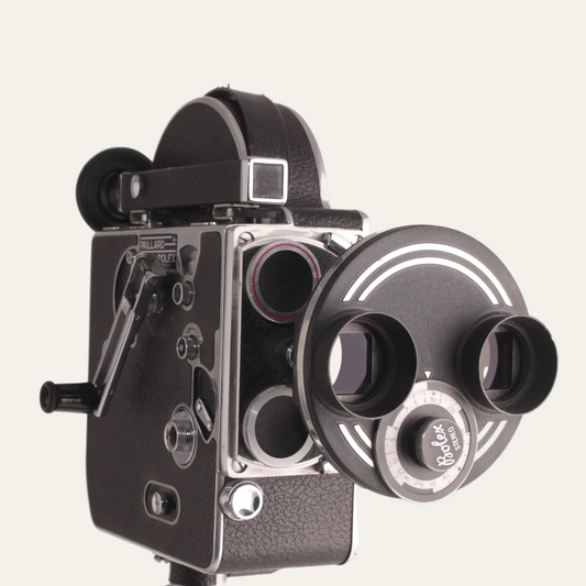 Paillard Bolex H16 16mm Movie Camera Kit with Stereo Setup