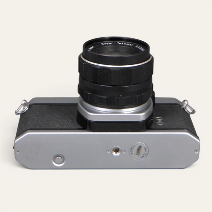 Asahi Pentax Spotmatic SP1000 35mm SLR Film Camera with Super-Takumar 55mm f/1.8 Lens