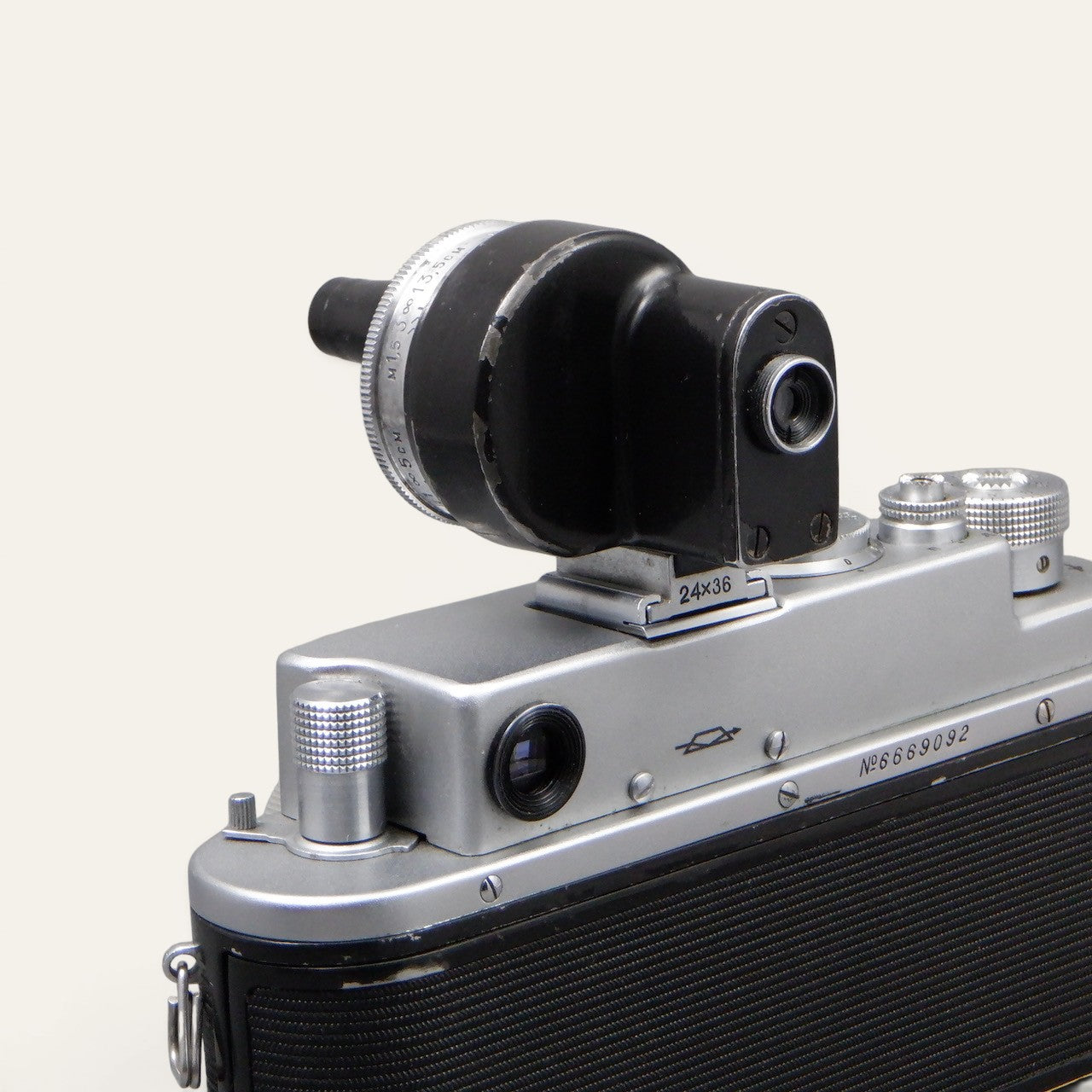 Zorki-4 Soviet Rangefinder Kit with Three Lenses and Universal Finder
