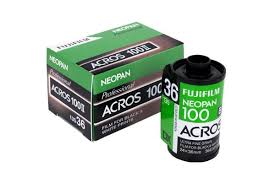 Fujifilm Acros 100II Neopan Professional Black and White film 35mm - 36 exposures