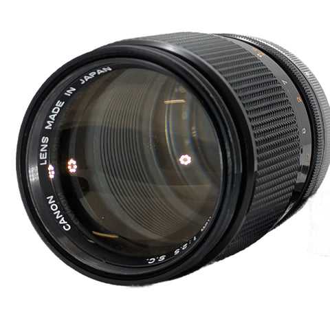 Canon FD 135mm f/2.5 SC Lens