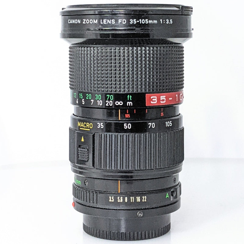 Canon New FD 35-105/3.5 Zoom Lens with macro Excellent plus ...