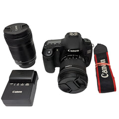 Canon EOS D60 18.0 Megapixel Digital DSLR camera w/10-18mm EF-S & 18-135mm EF-S lenses