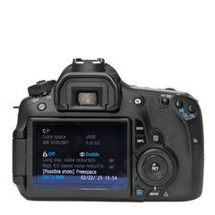 Canon EOS D60 18.0 Megapixel Digital DSLR camera w/10-18mm EF-S & 18-135mm EF-S lenses