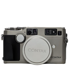 Contax G2 Rangefinder film camera Kit 4 lenses. filters, flash - Mint