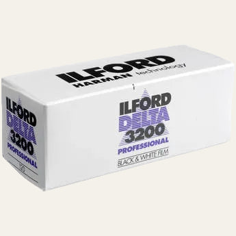Ilford Delta 3200 professional black and white film