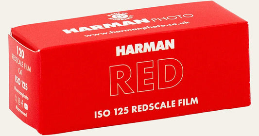  HARMAN RED ISO 125 redscale film