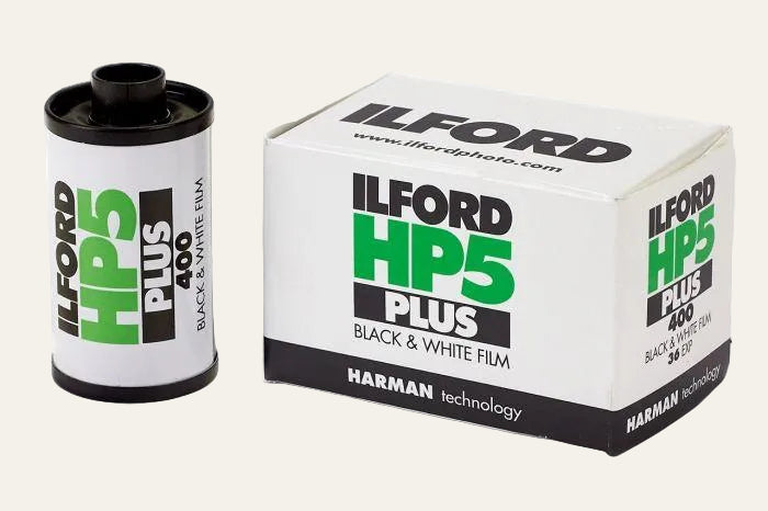 Ilford HP5 Plus black and white film 135