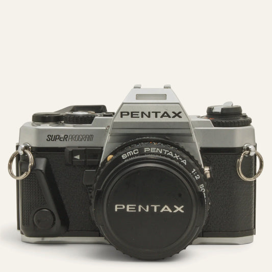 Pentax Super Program with SMC Pentax-A 50mm f/2 Lens