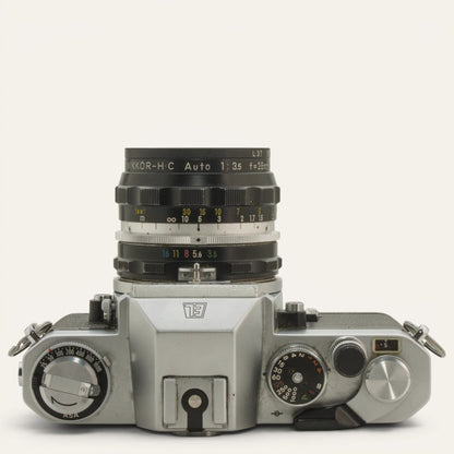 Nikkormat EL 35mm SLR with Nikkor-H.C Auto 28mm f/3.5 Lens
