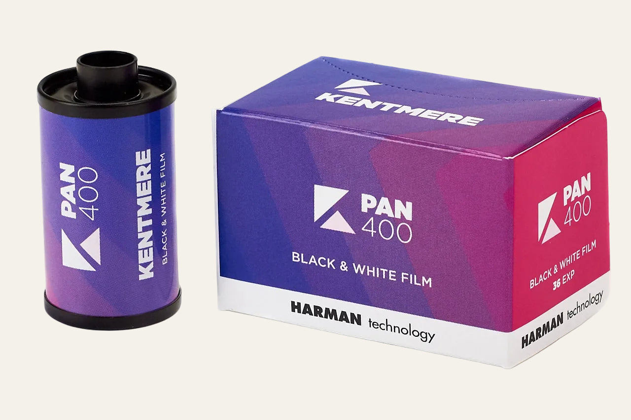 Kentmere Pan 400 black and white film 135