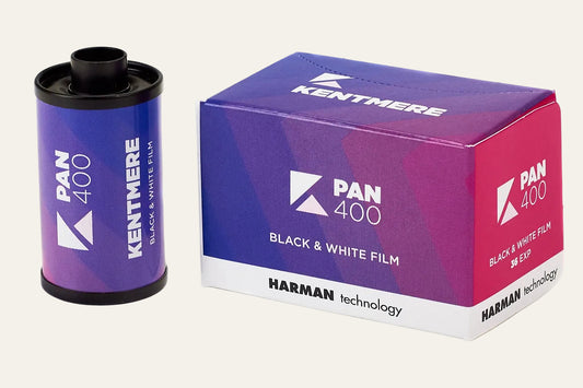 Kentmere Pan 400 black and white film 135