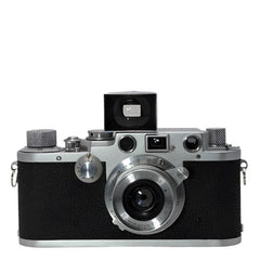 Leica IIIf (Red-Dial, 1951-52) Film Camera w/ Summaron 3.5cm (35mm) f3.5  lens and 35mm finder