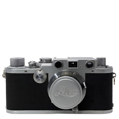 Leica IIIf (Red-Dial, 1951-52) Film Camera w/ Summaron 3.5cm (35mm) f3.5  lens and 35mm finder